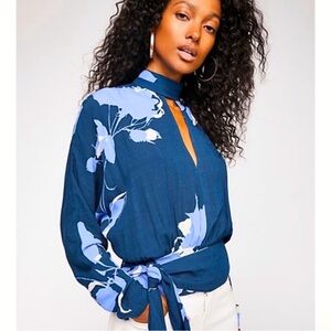 Free People Keyhole Halter Top